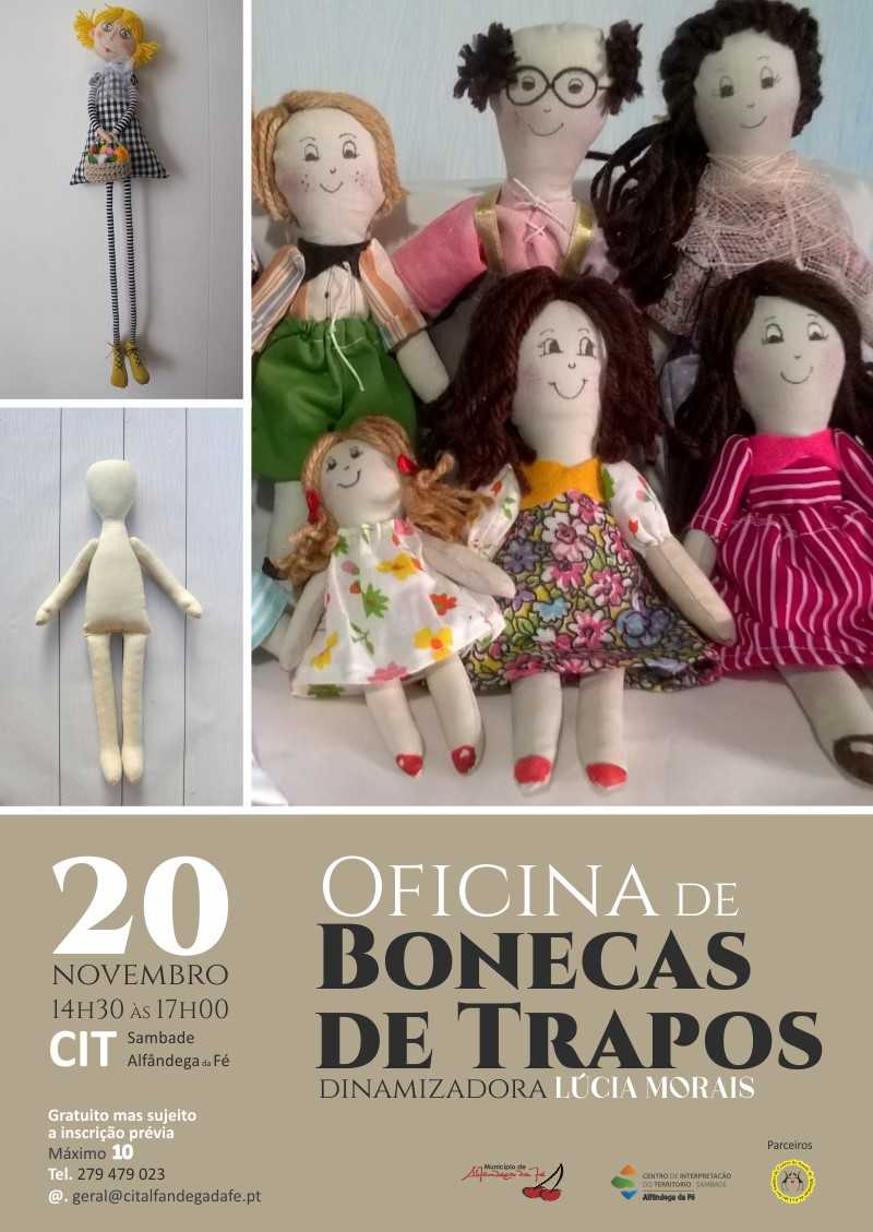 OFICINA DE BONECAS PARA CRIANÇAS