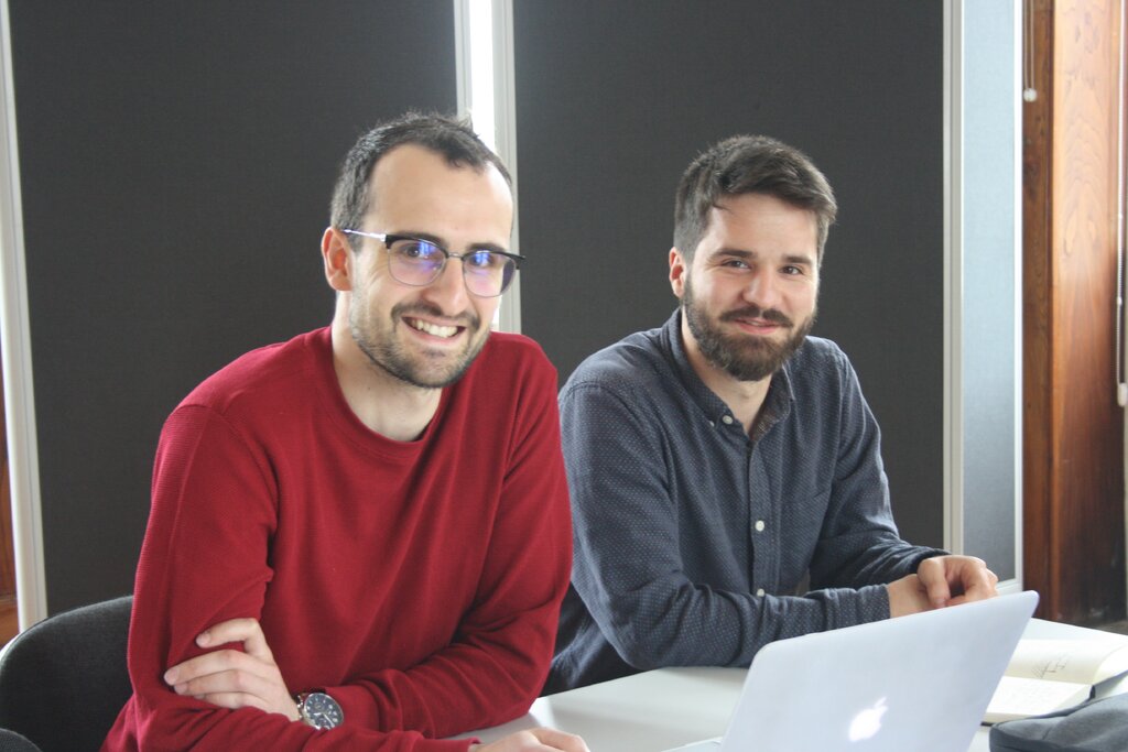 Tiago Teixeira e Pedro Tavares registaram a empresa Columbu’s Egg