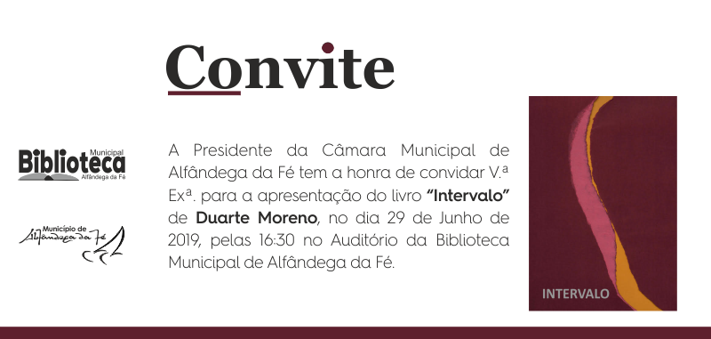 CONVITE INTERVALO DUARTE MORENO