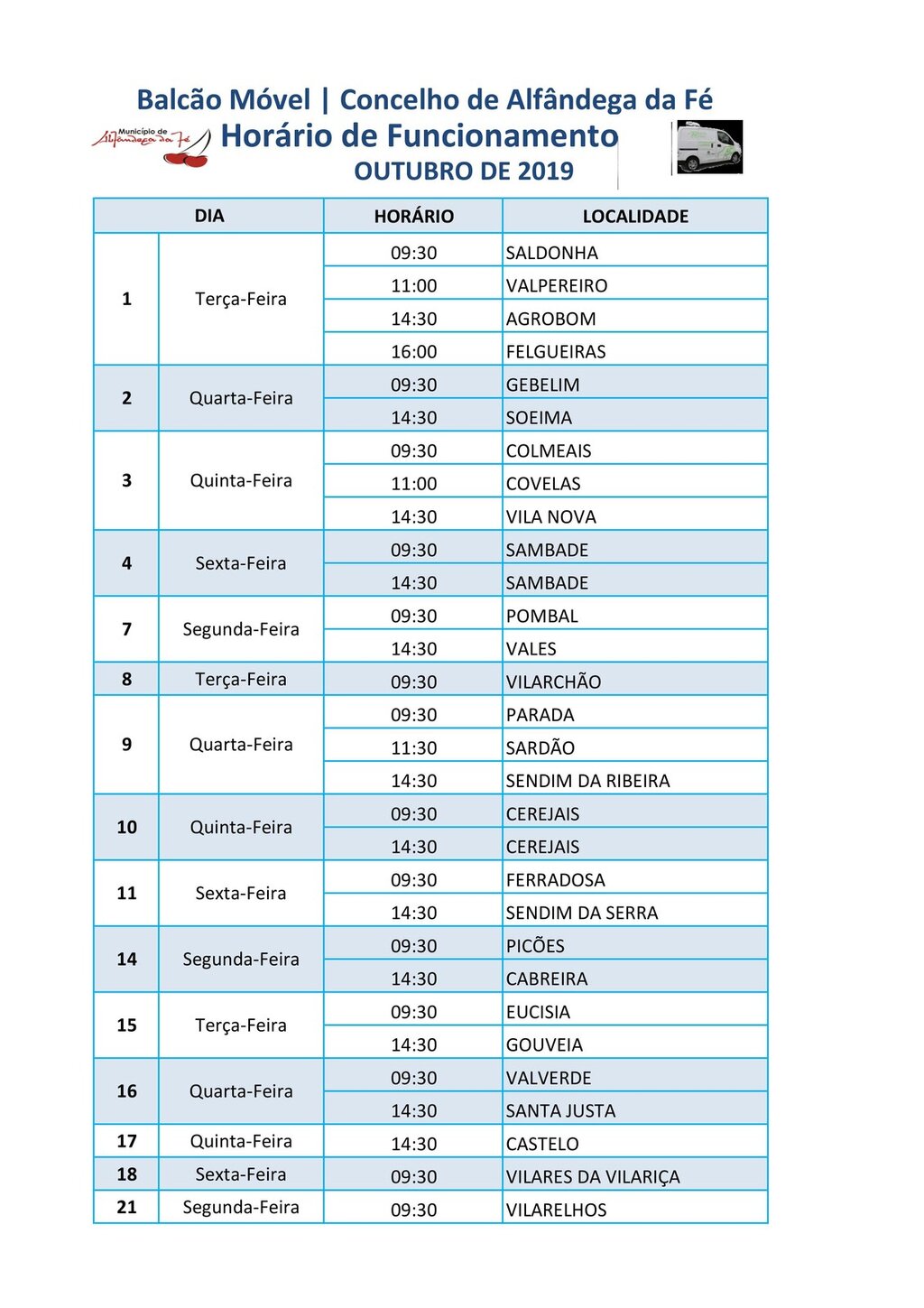 balcao movel outubro
