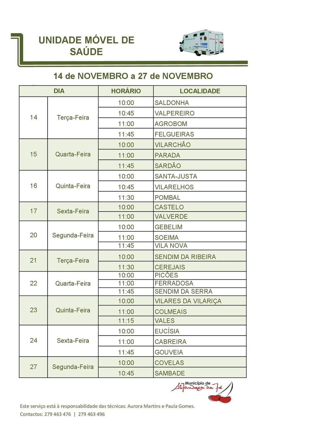 6Horário UMS 2023 14NOV _27NOV