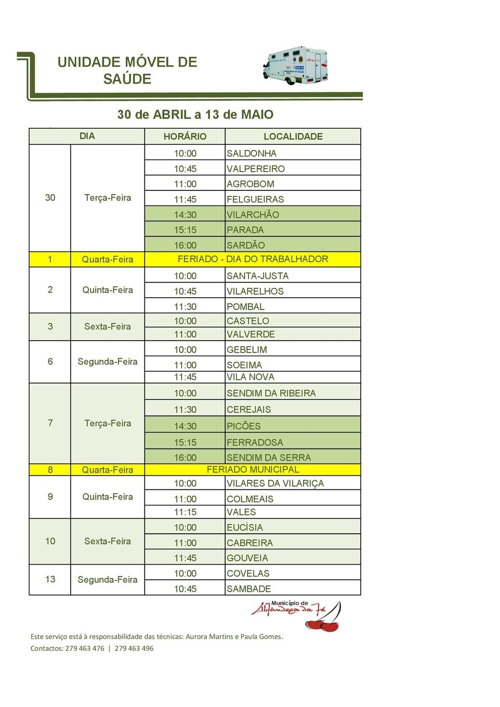 5Hor&aacute;rio UMS 2024  30ABRIL_13MAI