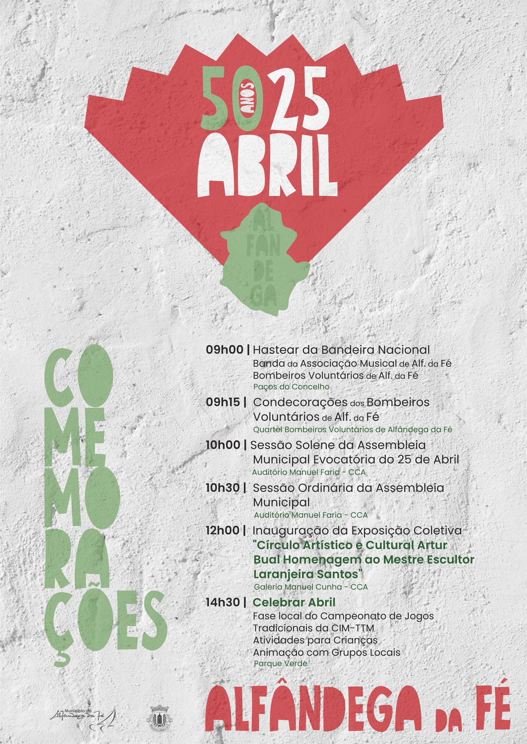 25 Abril 2024 programa cartaz