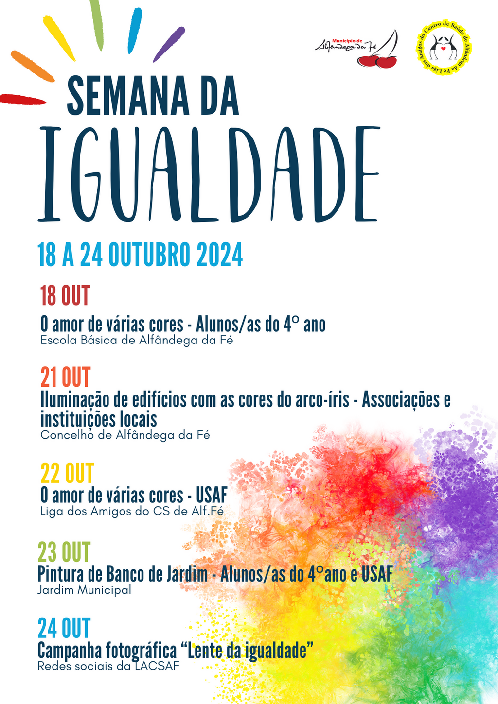 A4 Papel de Carta Arco-íris Divertido Colorido