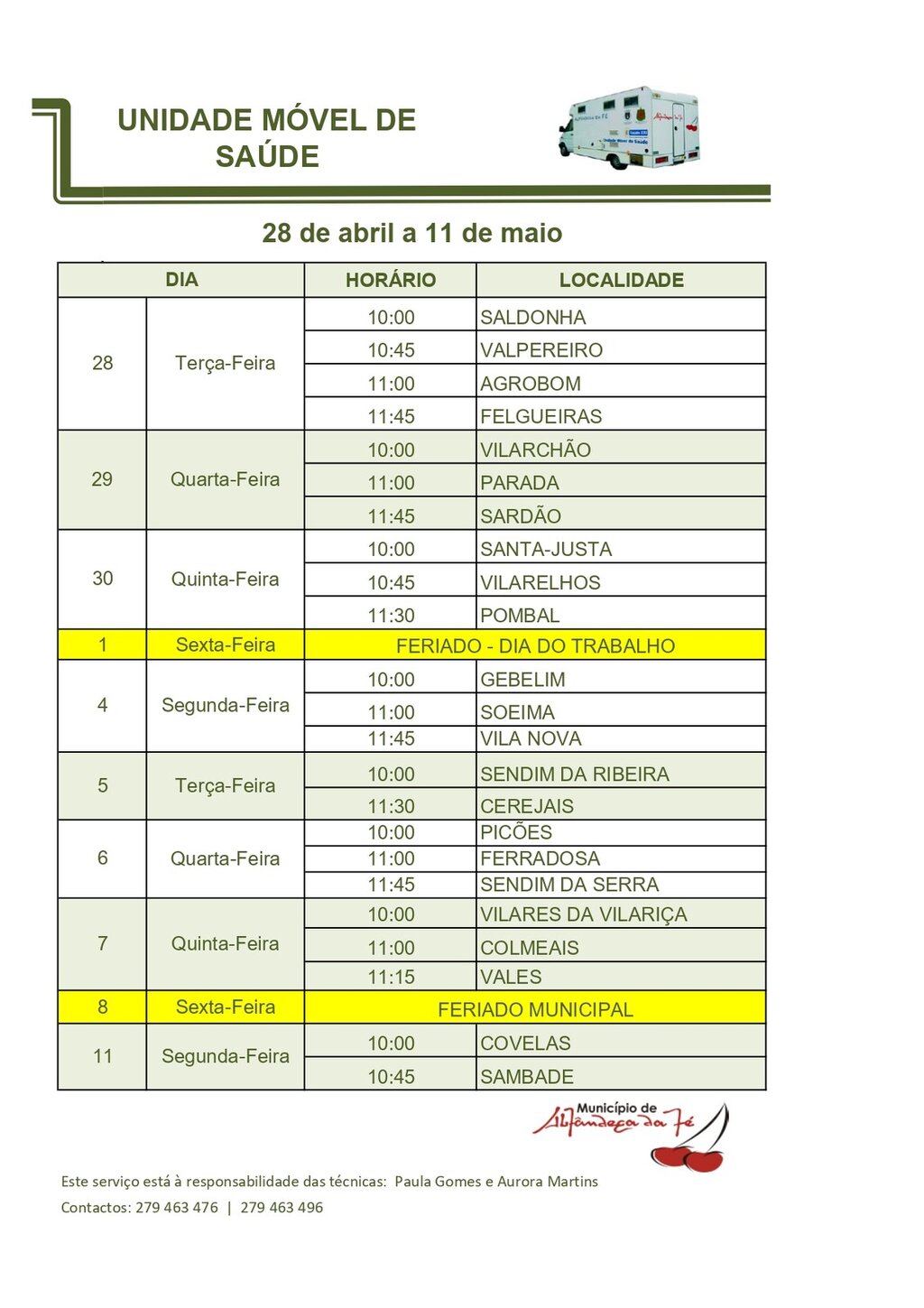 6Hor&aacute;rio UMS 2026 28ABR_11MAI_page-0001