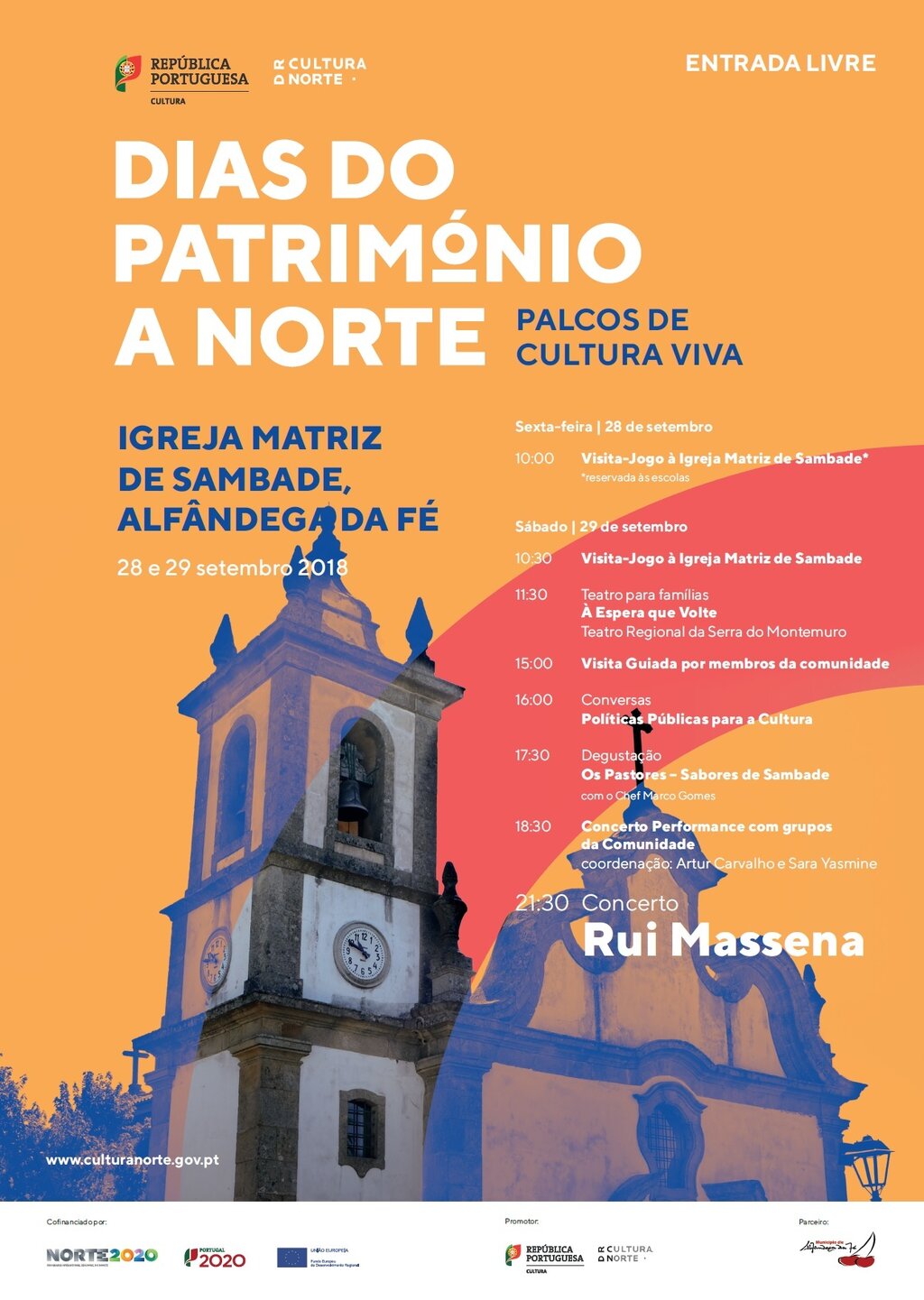 Dias do Patrim&oacute;nio a Norte